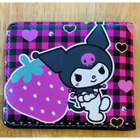 🩷 Cute kuromi wallet Checkerboard NWOT🩷 - Picture 3 of 6
